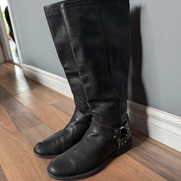 Frye Phillip Harness Tall Boot - Picture 2 of 3